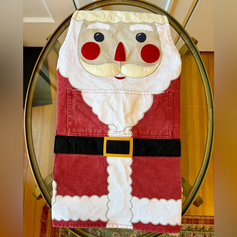 Williams Sonoma | Holiday Santa Kids Apron | One Size - Picture 2 of 11
